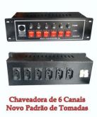 Chaveadora De 6 Canais - 12.000 Watts - Para Iluminação